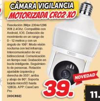 Oferta de Cámara Vigilancia Motorizada Cro2 Xo por 39€ en Mandatelo.com