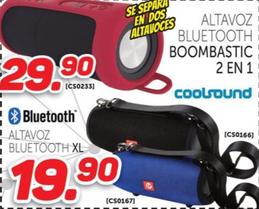 Oferta de Coolsound - Altavoz Bluetooth Boombastic por 19,9€ en Mandatelo.com