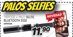 Oferta de Tripode + Palo Selfie Bluetooth Ss10 por 11,9€ en Mandatelo.com