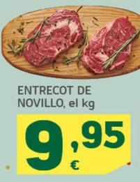 Oferta de Entrecot De Novillo por 9,95€ en HiperDino