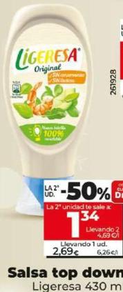 Oferta de Salsa Top Down por 2,69€ en Dia