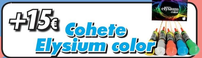 Oferta de Cohete Elysium Color por 15€ en Hipercohete