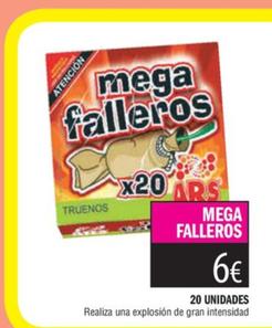 Oferta de Mega Falleros por 6€ en Hipercohete