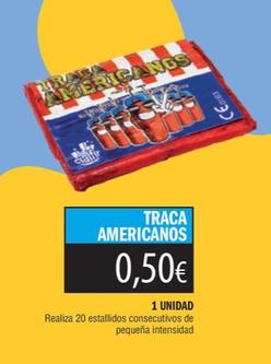 Oferta de Traca Americanos por 0,5€ en Hipercohete