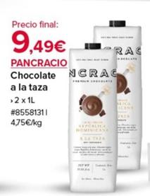 Oferta de Chocolate a la taza en Costco