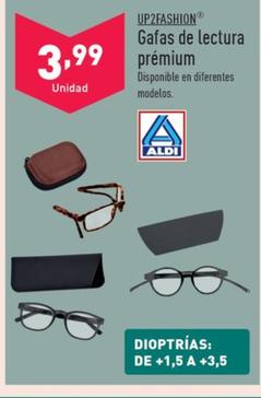 Oferta de Up2fashion - Gafas De Lectura Premium por 3,99€ en ALDI