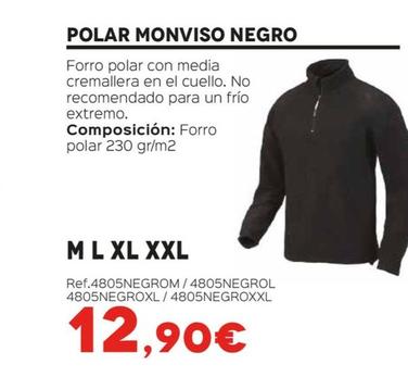 Oferta de Polar Monviso Negro por 12,9€ en Isolana