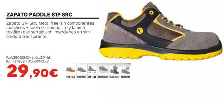 Oferta de Zapato Paddle S1p Src por 29,9€ en Isolana