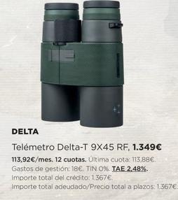 Oferta de Delta Telémetro Delta-t 9x45 Rf por 1349€ en El Corte Inglés