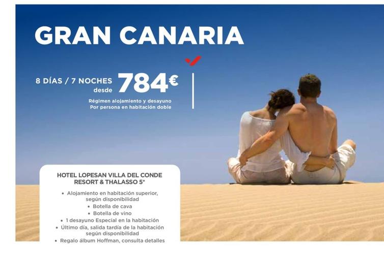 Oferta de Gran Canaria por 784€ en Halcón Viajes