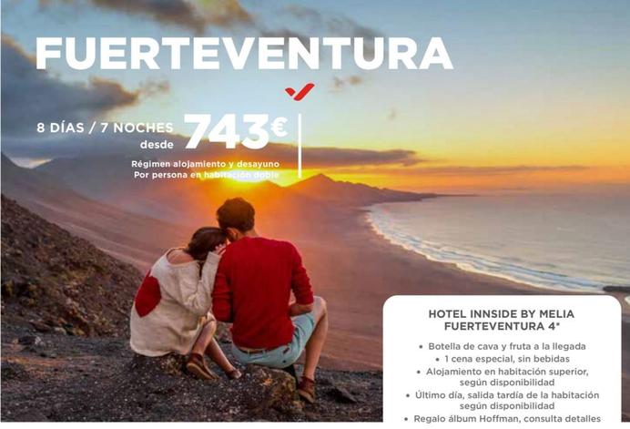 Oferta de Fuerteventura 8 Días / 7 Noches por 743€ en Halcón Viajes