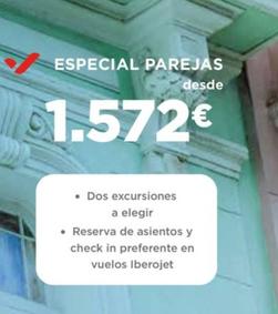 Oferta de Varadero Especial Parejas por 1572€ en Halcón Viajes