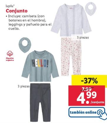 Catálogo lidl ropa outlet bebé