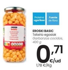 Garbanzo cocido - Eroski