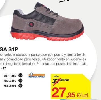 Oferta de Zapato Voga S1P por 27,95€ en Distriplac