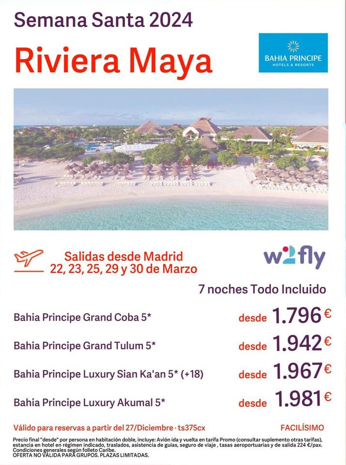 Oferta de Riviera Maya en Soltour
