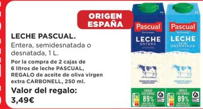 Comprar Leche semidesnatada botella 1,5 l · PASCUAL · Supermercado  Supermercado Hipercor