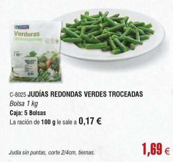 Comprar Judía verde redonda cortada