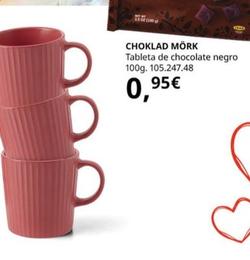 Oferta de Choklad Mork - Tableta De Chocolate Negro por 0,95€ en IKEA