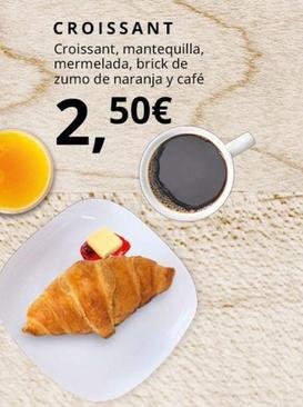 Oferta de Croissant por 2,5€ en IKEA