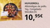 Oferta de Huvudroll - Albóndigas De Pollo por 10,95€ en IKEA