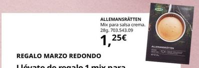Oferta de Allemansratten - Mix Para Salsa Crema por 1,25€ en IKEA