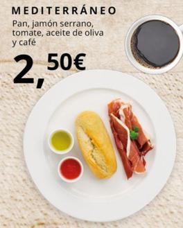Oferta de Mediterraneo por 2,5€ en IKEA