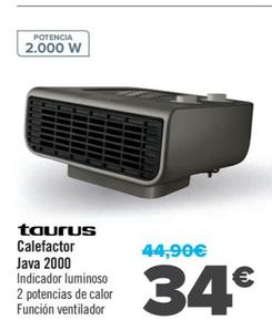 Calefactor TAURUS Java 2000 (2000 W)
