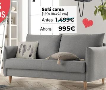 Oferta de Sofa Cama por 995€ en WOW Málaga, Style&Home by Mubak