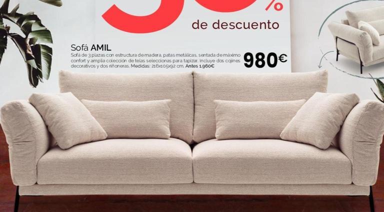 Oferta de Sofá Amil por 980€ en MyMobel