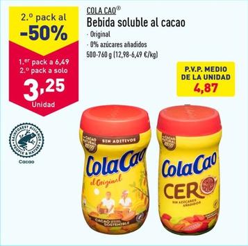 Cacao soluble ColaCao bote 760 g - Supermercados DIA