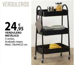 Oferta de Verdulero Metalico por 24,95€ en CMB Bricolage