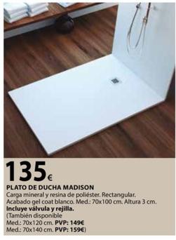 Oferta de Plato de ducha por 135€ en CMB Bricolage