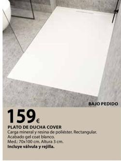 Oferta de Plato de ducha por 159€ en CMB Bricolage