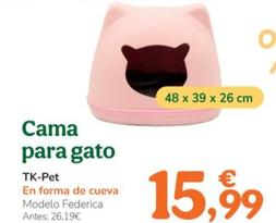 Cama best sale gato tiendanimal