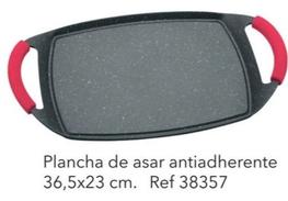 Oferta de Plancha De Asar Antiadherente 36,5x23 Cm. Ref 38357 por 10€ en Tiendas MGI