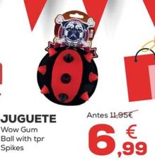 Oferta de Wow Gum - Ball With Tpr Spikes por 6,99€ en Kiwoko