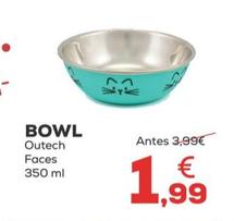 Oferta de Bowl - Outech Faces por 1,99€ en Kiwoko