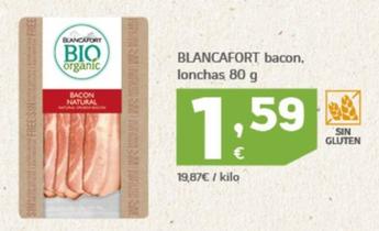 Oferta de Blancafort - Bacon , Lonchas por 1,59€ en HiperDino
