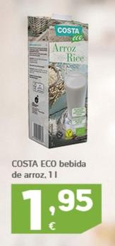 Oferta de Costa Eco - Bebida De Arroz por 1,95€ en HiperDino