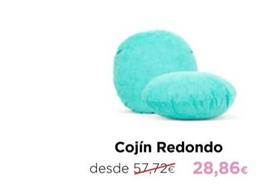 Oferta de Cojin Redondo por 28,86€ en Max Colchón