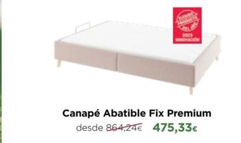 Oferta de Canapé Abatible Fix Premium por 475,33€ en Max Colchón