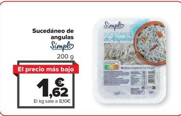 Oferta de Simpl - Sudecaneo De Angulas por 1,62€ en Carrefour