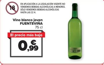 Oferta de Fuentevina - Vino Blanco Joven por 0,99€ en Carrefour