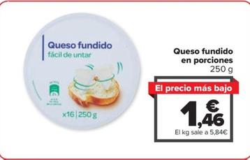 Oferta de Queso Fondido En Porciones por 1,46€ en Carrefour
