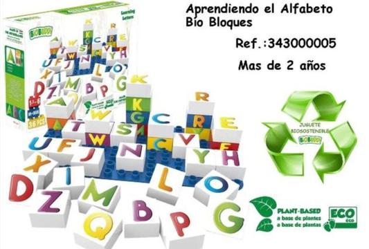 Oferta de Aprendiendo El Alfabeto Bio Bloques en Jugueterías Lifer