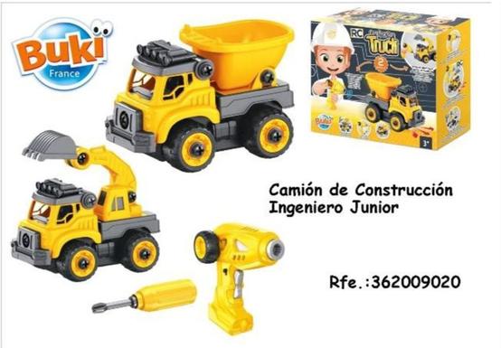 Oferta de Buki - Camión De Construcción Ingeniero Junior en Jugueterías Lifer