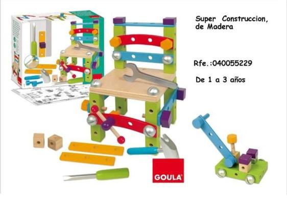 Oferta de Goula - Super Construccion, De Madera en Jugueterías Lifer