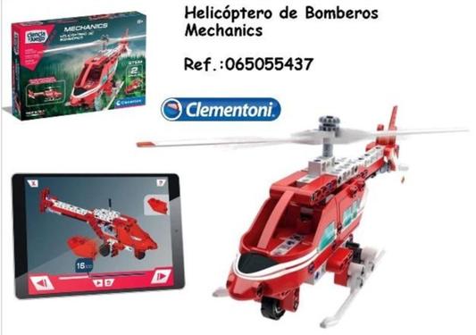 Oferta de Clementoni - Helicóptero De Bomberos Mechanics en Jugueterías Lifer
