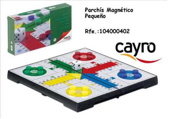 Oferta de Cayro - Parchís Magnético Pequeño en Jugueterías Lifer